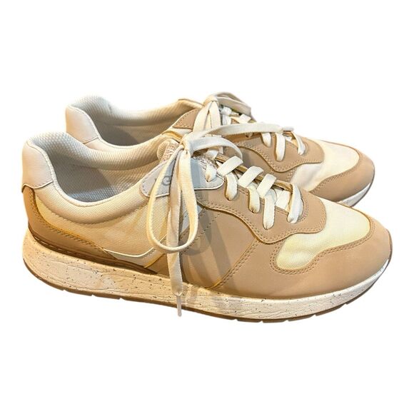 UGG Retrainer Tennis Shoe Women Khaki/Linen Sz 10 - Picture 4 of 6